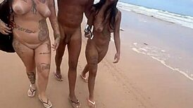 Damn! Took My Friend to Nudist Beach for Wild African Gay Action! Unforgettable Fetish Fun!
