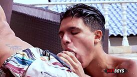 young guy paid me to fuck his ass in pov blowjob, oh man it was so hot