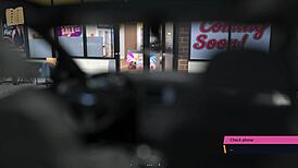 Jeg ser læreren med store pupper i sommervarmen