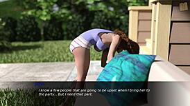 Pine falls big tits porn in 3d hentai game