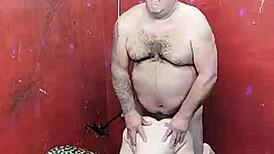 Muscular Bodybuilder's Belly Gets Pleasured By Gay Lover