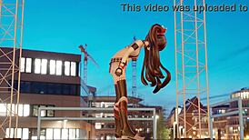 Blabla's intriguing fun with her favorite fan in this hentai game.