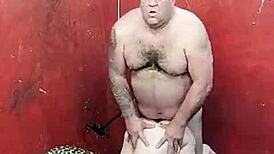 Muscular Bodybuilder's Belly Gets Pleasured By Gay Lover