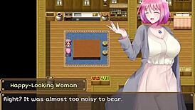 entering the witch's castle and meeting suspicious men