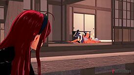 Eris e Roxy Fazem Ménage em Ação no Filme Completo de Mushoku Tensei no Sheer FantasyKing3