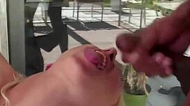 Naughty Babe Fucking Threesome Interracial