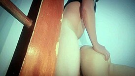 Look at this big booty on that african american bbw girl