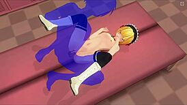 Hey, check out this hentai 3d sucking scene! 😘