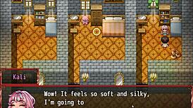 Maid deepthroats giant cock in harem hentai episode.