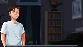 Summertime saga episode 129 with erotic anime cartoon hentai