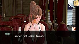 I explore my new family in this erotic anime hentai.