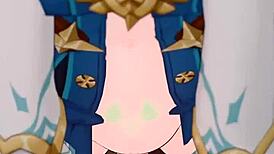 Anime hentai creampie in 3D cartoon porn