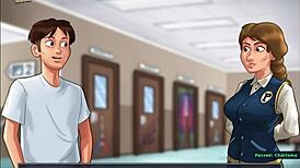 Teacher With Big Ass And Tits In Summertime Saga