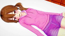 Perverted Stepsister Visits Infirmary For Temperature Lowering In 3D Hentai