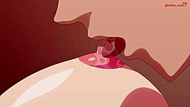 Suguha's Big Tits Tease in Ecchi Fun