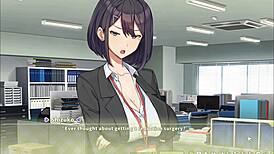 ซัมเมอร์โคลเวอร์ฮาเร็มเกมอนิเมะตอน1 โดนไล่ออกเพราะควยยักษ์