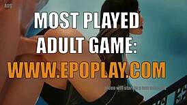 Seksi güzelleri 3D'de pompalanırken izliyorum.