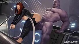 Watch Natasha's secret life in this 3d porn compilation.