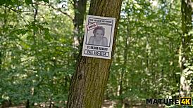 mature4k kinky giantess diana loves pet play outdoors with strangers in stockings! 😈