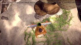 Watch the oily babe get pounded at the beach!