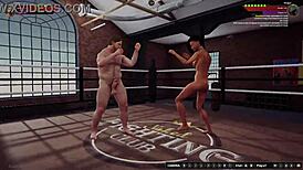 I crave Ethan vs Meigui II naked fighter 3D action