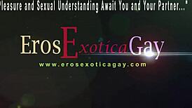 Gay Couple Performing Ritual With Massage