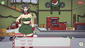 i'm so excited for claus secret surprise, the boss's huge cock is amazing!