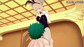 intense sex between himiko toga and izuku