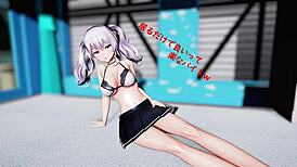 Kashima Squirts During Cowgirl Sex in Part-Time Job Challenge