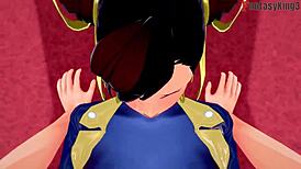 I’m obsessed with Chun-Li getting pounded in this Fortnite Street Fighter 3D fantasy!