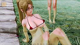 Embarking on adventures in Harem Hotel 91, a game set in a luxurious hotel.