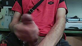 Masturbating at Work on Desk, Boss Might Find Me