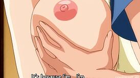 Hentai busty stepmom teaches young stepdaughter a steamy sex lesson subtitled.