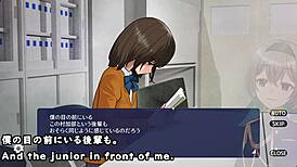 I played this hentai game with shadows fucking in the clubroom, machine translated subtitles by silent v ghost1 2