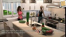 Feleség és mostohaanya játszik vad MILF játékokat