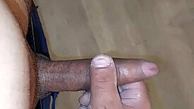 watch me masturbate my cock in the hotel and cum on the floor?