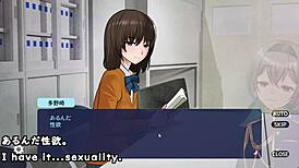 I played this hentai game with shadows fucking in the clubroom, machine translated subtitles by silent v ghost1 2