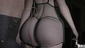 warden’s big booty wife helps calm prison riots with action