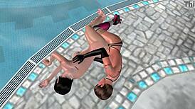 Watch Cute Lesbian Girls Fuck in Spoon Position in 3D Animation!