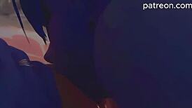 overwatch hentai with dva tracer widow licking mercy's pussy