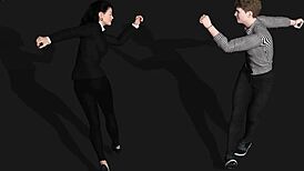 Exotic nude dancers tease in spirit grove