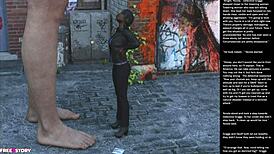 Big Apple Small 18+ Gesture Episode 7 - Intense 3D Cartoon Sex!