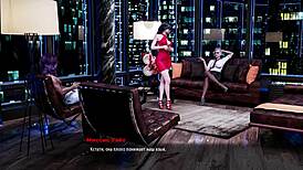 Watch this slut give a rough deepthroat blowjob on a monster cock in fashion business