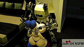 la vida de ballora in 3d hentai 😍