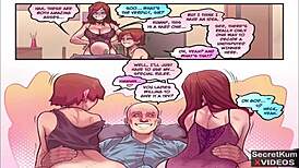 Naughty Inlaw Pt 6 Oldman Scores Threesome with Sexy Teen Girls