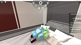 I watch these Roblox furry gays have comfortable oral sex in their world