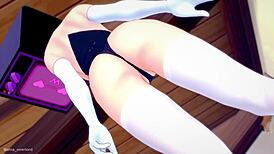 Hey, wanna see TV Woman in her bikini getting wild in the bathroom with Skibidi Toilet?