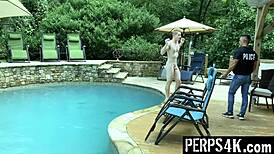 The boy gets his ass stuffed with cum by gay LP officer! 💦