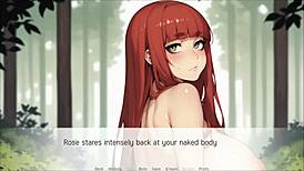 spirit harem hentai game features cute girl in outfit