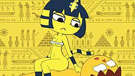 Original Ankha Animation With Suggestive Hentai Scenes